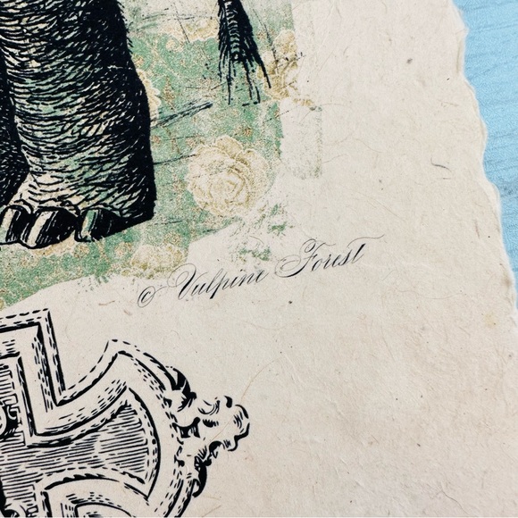 See The Good Vulpine Forest Éléphant Print - Picture 3 of 5